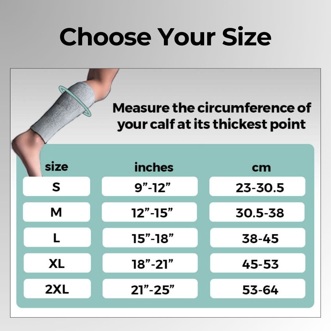 Premium Bamboo Anti-Fatigue Calf Sleeve